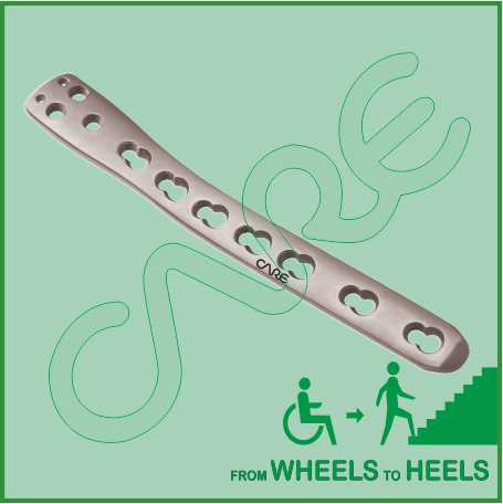 Locking Plate Anatomical Distal Tibia Plate For Fibula 4.5/5.0mm, Right/Left